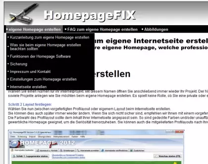 Homepage Programm